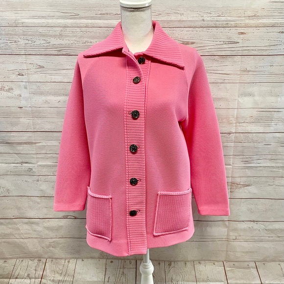 Vintage Hedy Knits of California Cardigan Jacket - Picture 2 of 7
